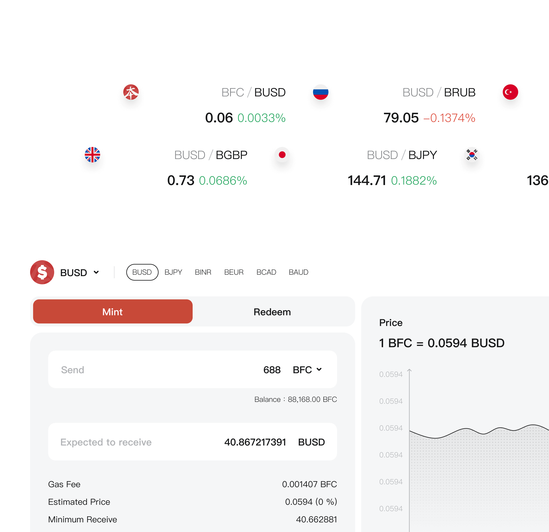 BenPay stablecoin minting and redemption