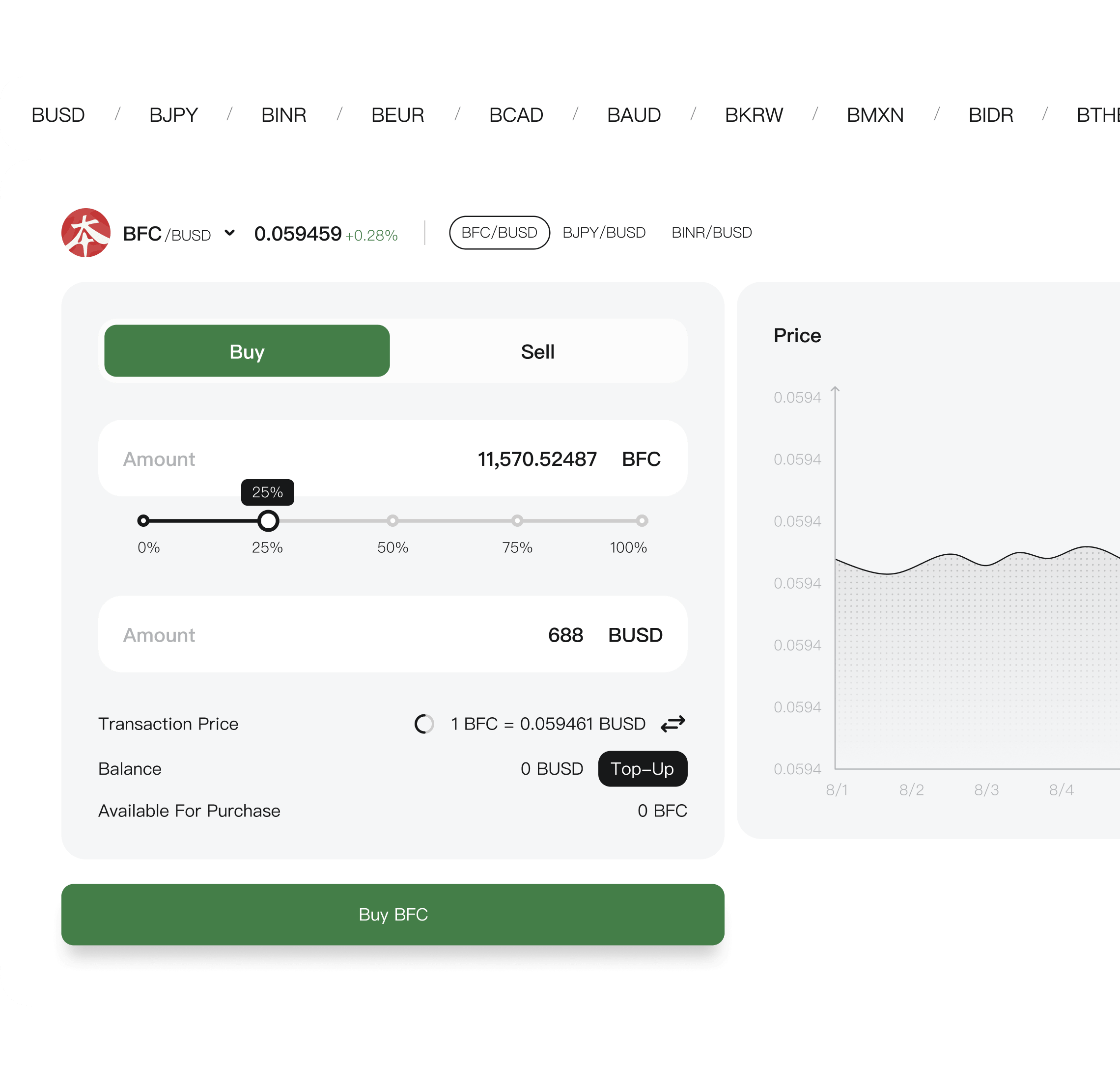 BenPay fast and secure low fee crypto swap